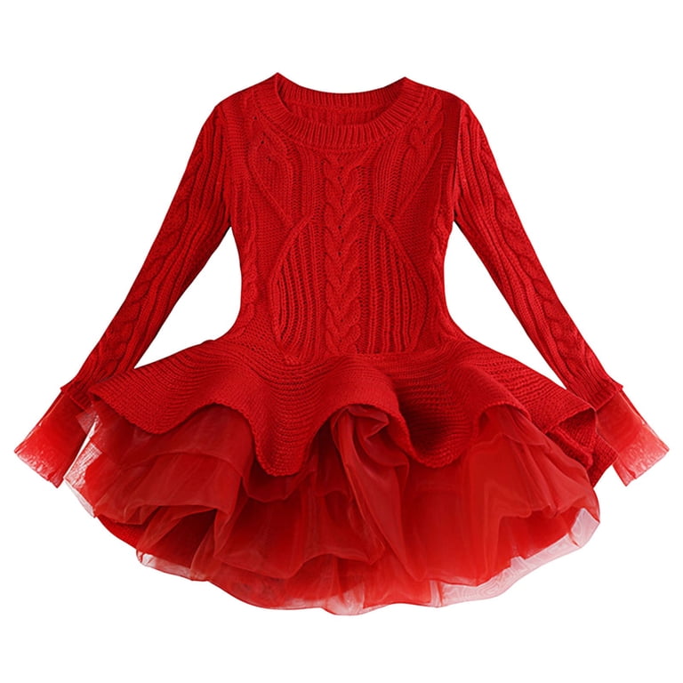 Gubotare Little Girls Long Sleeve Dresses Girls Bodycon Dress Teens Long Sleeve Tight Dresses Size 5T 6T(Red,5-6 Years), Girl's Gubotare Little Girls Long Sleeve Dresses Girls Bodycon Dress Teens Long Sleeve Tight Dresses Size 5T 6T(Red,5-6 Years), Girl's