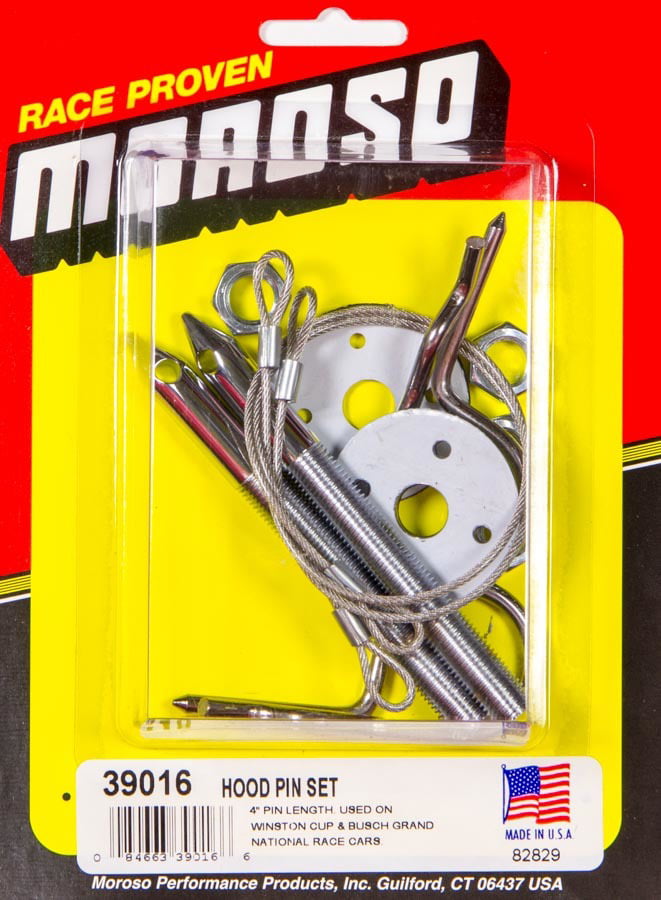 Moroso 39016 3/8 Steel Hood Pin