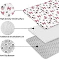 thumbnail image 5 of White Cow Bow Pattern Bathroom Rugs Sets 3 Piece,Toilet Cover Set,Absorbent Non Slip Bathroom Mats Sets with U-Shaped Contour Rug Toilet Rug Set, 5 of 5