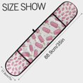 thumbnail image 3 of Yayeee Double Oven Mitt Kitchen Heat Resistant Baking 35" x7" Quilted Glove, Pink Popsicle Pattern, 3 of 6