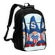 thumbnail image 1 of Balery Cute Gnomes in USA Mochila con carga USB para hombre y mujer - Mochila impermeable y antirrobo para laptop con puerto USB para viajes, trabajo, 1 of 7