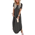 thumbnail image 1 of Vestido ANRABESS, casual, holgado, holgado, dividido, maxi beach, 1 of 6