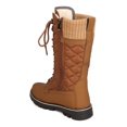 thumbnail image 3 of New Women Refresh Polar-01 Mixed Media Mid-Calf Quilted Lace Up Winter Boot, 3 of 6