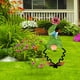 thumbnail image 5 of Diseño caprichoso Gnomo de metal Estaca para jardín Estaca para exteriores de larga duración Estacas para jardín de otoño Estacas para jardín, 5 of 5
