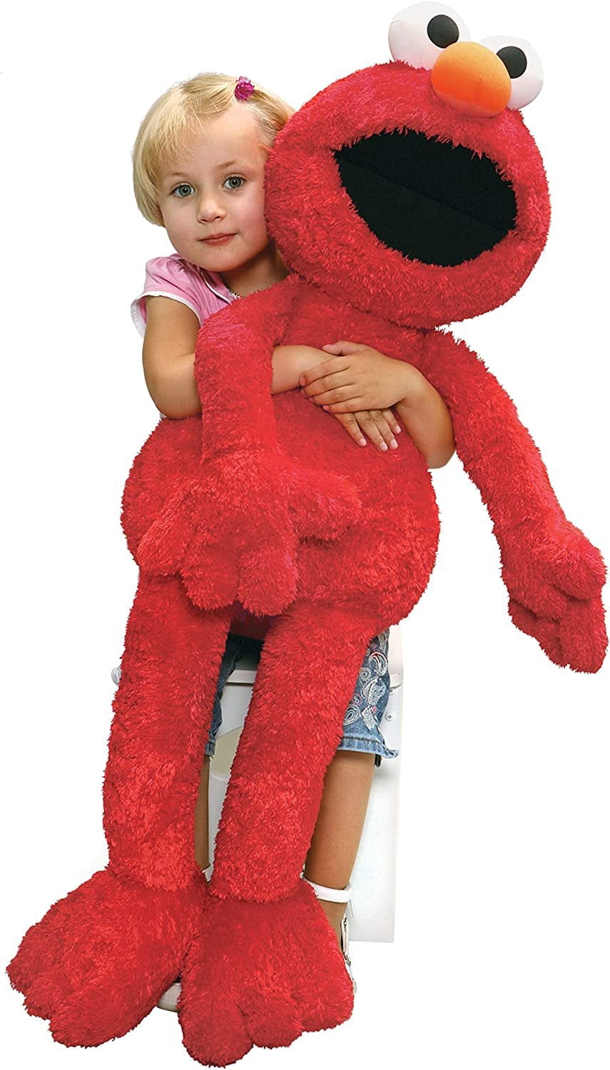 Gund Sesame Street Jumbo Elmo Stuffed Animal, 41 inches