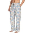 thumbnail image 6 of Rateoe Orchids Flowers Pattern Men’s Ultra-Soft Comfy Pajama Lounge Pants Sleepwear,Comfortable Lounge Wear,lightweight Pajamas, Casual Home Wear-XX-Large, 6 of 6