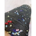 thumbnail image 1 of Colorful Bead Polyester Blended Yarn Grain Glass Ball Sweater Knitting Versatile Crochet  DIY Hand Knitting Weaving Fine Thread, 1 of 7