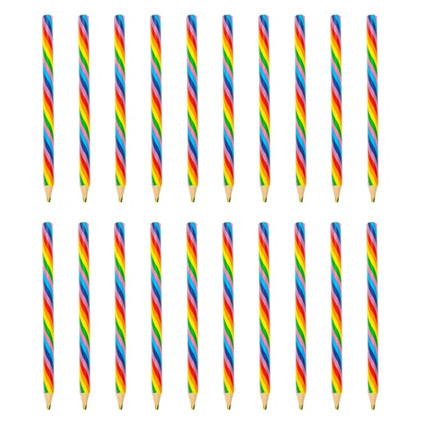 5 cajas de lápices de colores para niños, lápices de arcoíris cuatro en uno, lápices de dibujo artístico