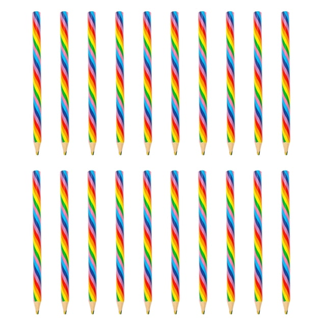 5 cajas de lápices de colores para niños, lápices de arcoíris cuatro en uno, lápices de dibujo artístico