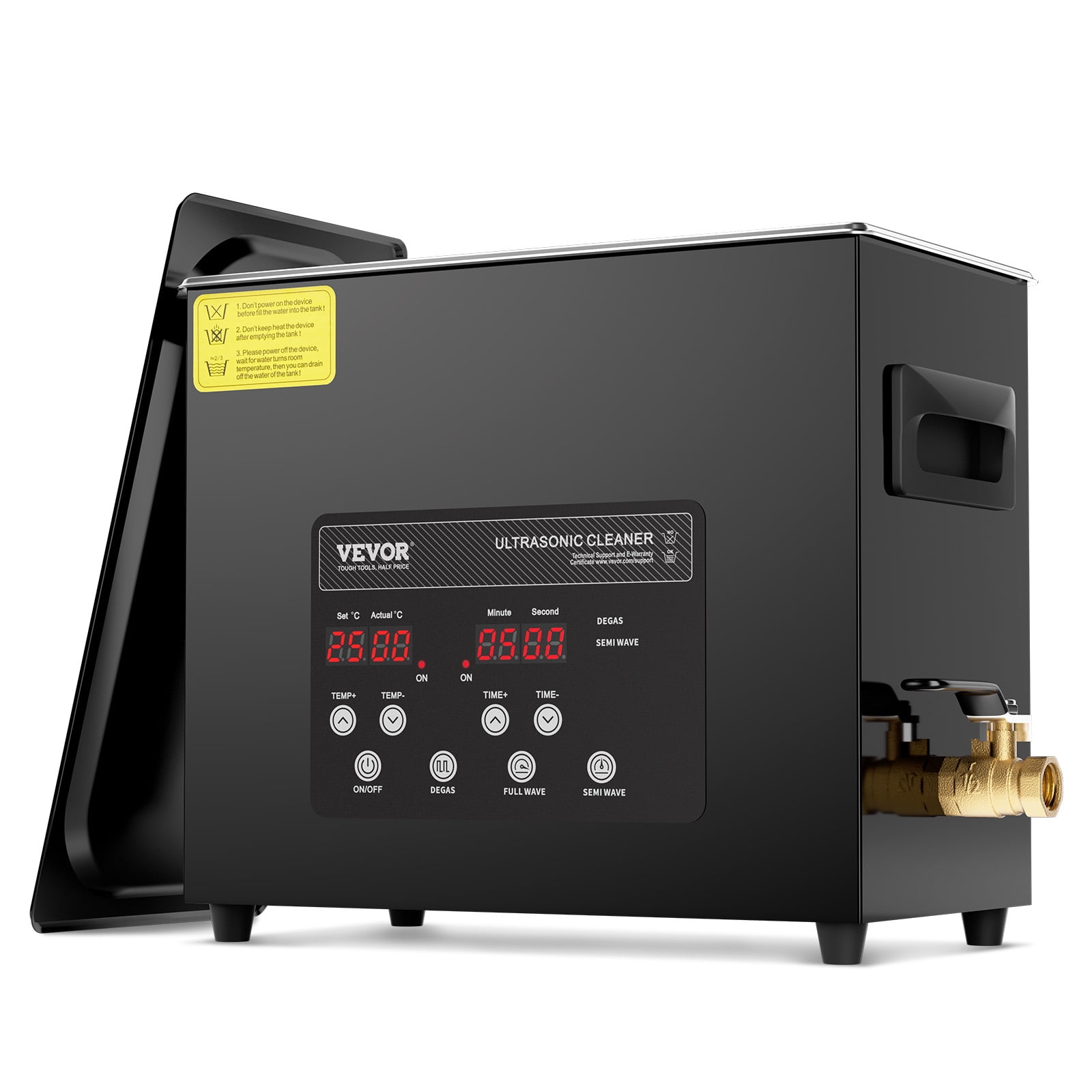 KFFKFF 10L Sonic Cleaning Device, 240W Digital Sonic Cleaning
