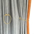 thumbnail image 5 of 6 Pack Magnetic Curtain Tiebacks, Decorative Curtain Holdbacks for Window Décor, 5 of 5