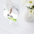 thumbnail image 4 of Koyal Wholesale Ombre Green Watercolor Place Cards for Wedding Party Tables, Seating Place Cards for Holders, 60 Pack, 4 of 5