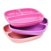 Re-Play 3-Pack Divided Plates, BPA-Free