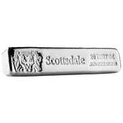 20 oz .999 Silver Bar - Scottsdale Mint CL20 Silver Bullion Bar
