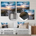 thumbnail image 4 of Designart "Calm Path To Dune Beach V" Nautical & Beach Metal Wall Art Prints, 4 of 5