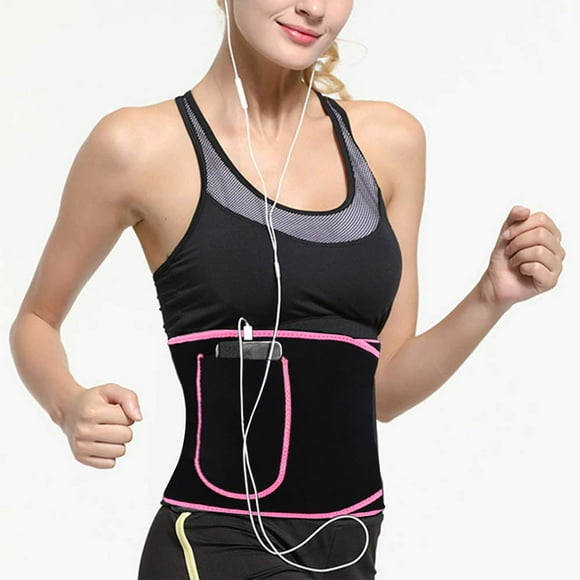 Exclusive Deal,Sport Belt Women Waist Trainer Sport Fitness Tummy Corset Body Shaper Belt,PENDANE,pink