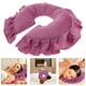 thumbnail image 2 of Masaje facial Dormir Acostado Almohada Almohadilla de algodón para salones de masaje de salón de belleza (rosa roja), 2 of 5