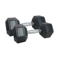thumbnail image 1 of Par Mancuernas Hexagonales Tayga  30 Lb, 1 of 3