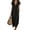 Black, variant on longantii Summer Dresses for Women 2026 Sleeveless V Neck Ruffle Cap Sleeve Long Dress with Pockets Beach Vacation Outfits White XL