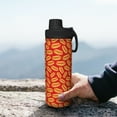 thumbnail image 7 of Logiee A Big Hot Dog Print Water Bottle,18oz Sports Insulated Kettle for Cycling Gym Basketball Outdoor, Suitable as a Present, 7 of 7