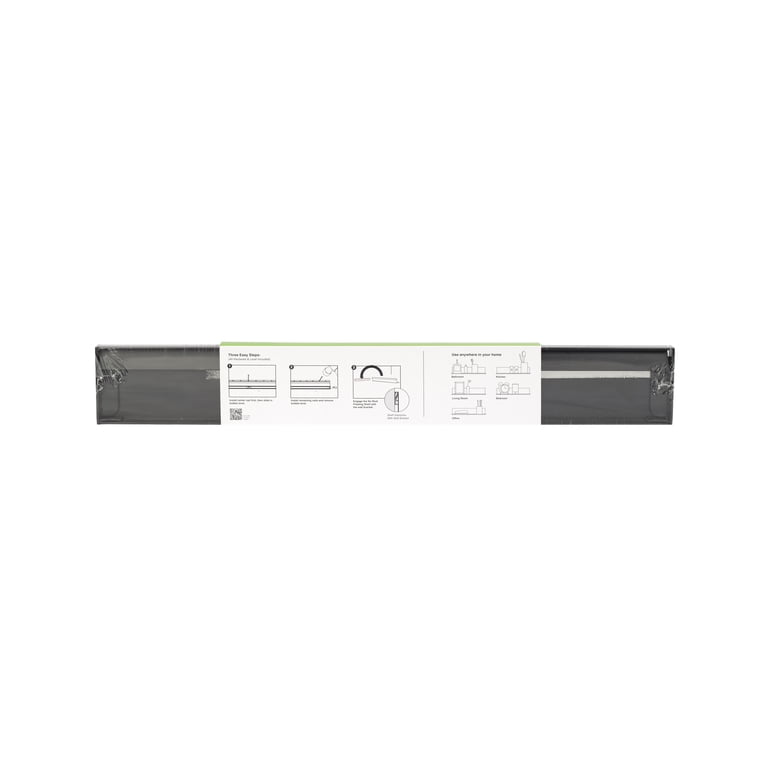 Hangman No Stud 18" Floating Shelf, Black photo 6