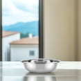 thumbnail image 4 of Raindrops 2Pcs Large Kitchen Basin for Fruit Mixing Silver Round Simple Design Home Use, 4 of 8
