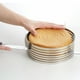 thumbnail image 4 of Fiudx Cortador de Pasteles, Marco Ajustable de Acero Inoxidable, Herramienta de Corte de Precisión, Utensilio de Cocina Versátil, Máquina para Hacer Pasteles En Capas, Esencial para Repostería Casera, 4 of 7