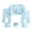 Sky Blue, variant on Povozer Newborn Baby Boys Layette 0-3 Months Romper Pants Gift Sets 7 Piece Baby Set For Comfortable Soft Style Cute Cartoon Baby Set,Size 0-3 Months,Light Yellow