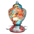 thumbnail image 3 of 30ozGlass Hummingbird Feeder Pet Bird Feeder Courtyard Outdoor Drinking Fountain Hand Blown Glass Hanging Feeding Station Food Container, 3 of 11