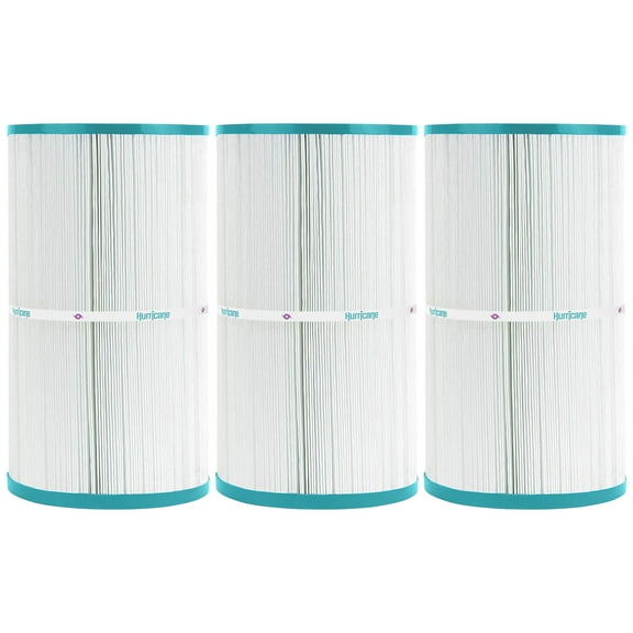 Hurricane HF5300-01 Replacement Spa Filter Cartridge for PJW-50 & Unicel C-5300, 3 Pack