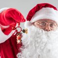 thumbnail image 3 of VerPetridure Santa Claus Pendant Cute Creative Practical Key Ring Bag Pendant Santa Claus Keychain Cute Creative Practical Keyring School Bag Pendant, 3 of 9
