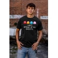 thumbnail image 5 of PACMAN I Ain't Afraid of No Ghosts Men's Graphic T Shirt Tees Brisco Brands S, 5 of 6