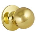thumbnail image 6 of Design House Ball Passage Adjustable 2-Way Hall and Closet Door Knob, Polished Brass, 6 of 19