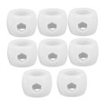 thumbnail image 4 of EXHUMKY Table Soccer Foosballs Replacements 8Pcs Plastic Foosball Goal Rod Locator Ring For Soccer Enthusiasts, 4 of 8