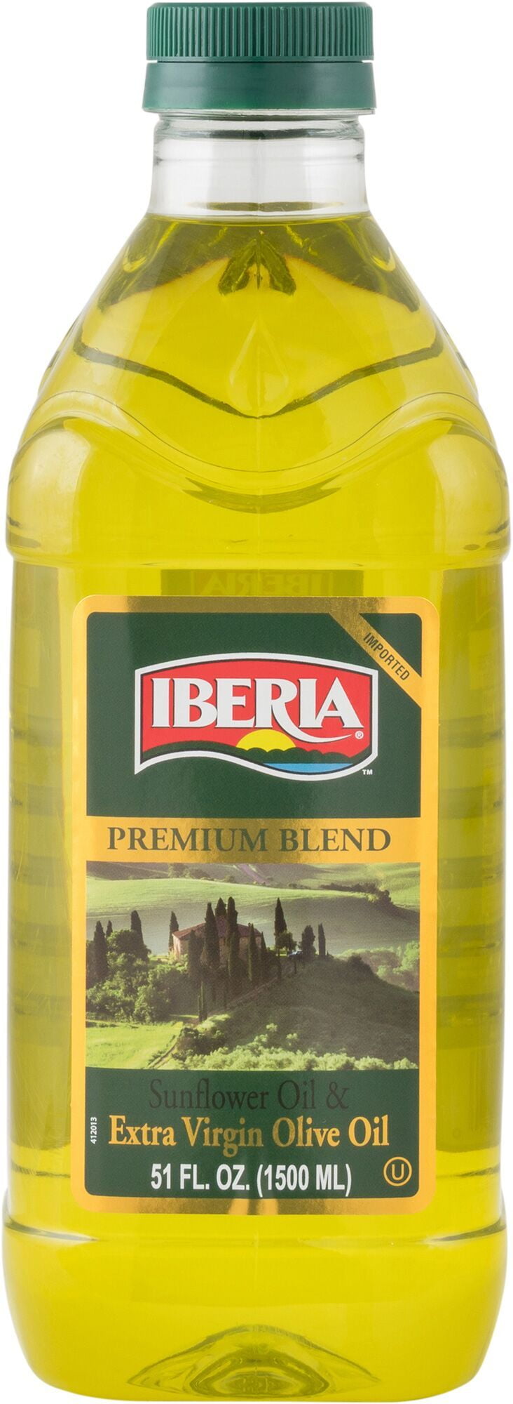 Iberia Premium Blend Sunflower Oil & Extra Virgin Olive Oil, 51 fl oz