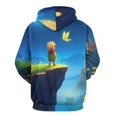 thumbnail image 3 of Teenager And Bird at Night Castle Men's Women New Sweatshirt Hoodie Men's Plus Size Sweatshirt Hooded Sweatshirt 3d Printed Street Men's Cloth, 3 of 6
