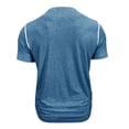 thumbnail image 5 of Mens Henley Shirts Short Sleeve Summer Casual Classic Cotton T Shirts Button Shirt, 5 of 6