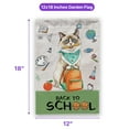 thumbnail image 5 of Hardworking Ragdoll Ready Back to School New Year Classes Garden Flag 12x18in Double Sided Cat Lover Kitten Owner Gifts Idea Outdoor Decor - 12011, 5 of 5