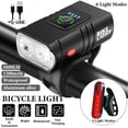 thumbnail image 3 of APPLAYERR IPX5 Waterproof Bicycle Headlight Taillight 6 Modes High Bright LED For Road Mountain Bike Riding, 3 of 10