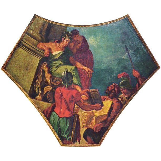 Laminated Poster Delacroix Eugaƒae A A Ne Ferdinand Victor Alexander And Homer S Epics Poster Print 12 X 18 Walmart Com Walmart Com