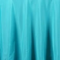 thumbnail image 6 of BalsaCircle 120" Turquoise Round Polyester Tablecloth Wedding Table Linens, 6 of 7