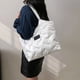 thumbnail image 2 of Bolso de viaje corto de gran capacidad, bolso de algodón, bolso de mano de un solo hombro, bolso de mano para mujer mayor, bolso de mano, 2 of 6