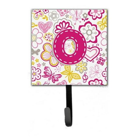 

Carolines Treasures CJ2005-OSH4 Letter O Flowers And Butterflies Pink Leash & Key Holder