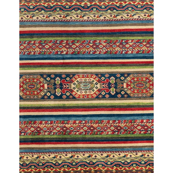 Ahgly Company Machine Washable Indoor Rectangle Abstract Vermilion Red Area Rugs, 2' x 4'