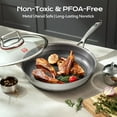 thumbnail image 3 of 8-Inch Nonstick Frying Pan - Stainless Steel Skillet for Induction & Gas Stoves, 3 of 6