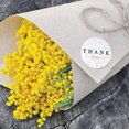 thumbnail image 5 of FRCOLOR thank you decal 500pcs/ Roll Thank You Tag Label Sticker Gift bouquets Labels Sealing Stickers,1.5"X1.5"X0.04", 5 of 5
