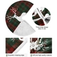 thumbnail image 2 of GZHJMY Christmas Christmas Tree Skirt Home Decoration Large Round Christmas Tree Skirt for Holiday Party Home Christmas Day Ornaments, 35.4", 2 of 6