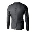 Dyfzdhu Blazers for Men Business Casual Slim Fit One Button Suit Jacket