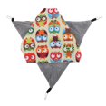 thumbnail image 3 of Small Pet Cage Hammock Double Layer Hamster Triangular Hanging Bed for Sugar Glider Mouse Mouse Rat Gerbil, 3 of 14
