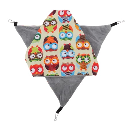 View of Hamster Triangular Hammock, Extra Resting Space Double Layer Easy To ...